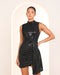 Bernice High Neck Mini Dress